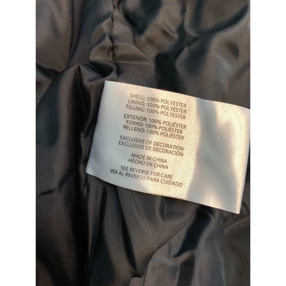 Banana Republic Jacket Mens 2XL Bomber Lightweight Repellent Black Preppy Zip Up - Picture 9 of 10